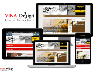 Thiết kế website trang sức cưới - trangsuccuoi.com