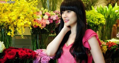 Thu Thủy, bó hoa tặng mẹ nhân ngày 8-3