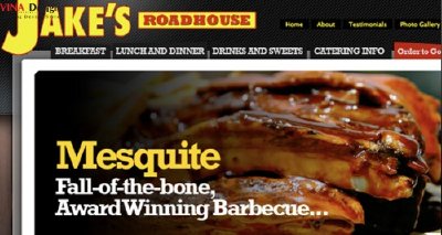 Trang web đẹp cho Nhà hàng