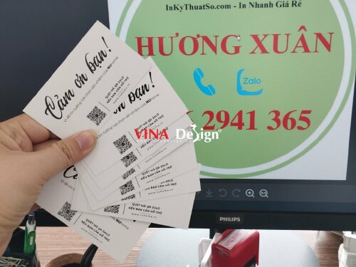 In card cảm ơn khách hàng - VND91