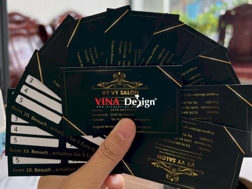 In name card salon tiếng Đức - VND27