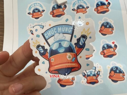 In sticker event, tem nhãn sự kiện sinh nhật công ty - VND261