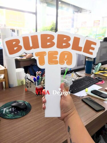 Hashtag cầm tay Bubble Tea - MSN448