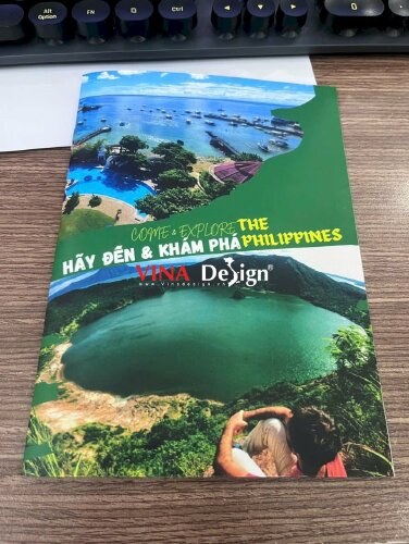 In 1 quyển catalogue giới thiệu doanh nghiệp tư vấn du học, khóa học tiếng Anh ngắn hạn - VND866