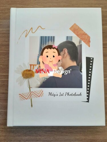 In album ảnh Baby's 1st photobook mừng sinh nhật 1 tuổi thôi nôi bé yêu - VND887