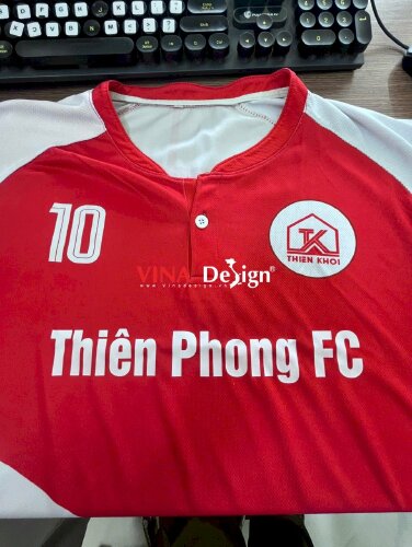 In áo đá banh FC, in Decal nhiệt ép áo thun khách hàng mang đến - VND879