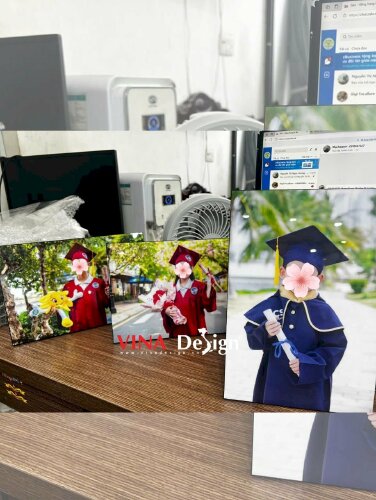 In ảnh Laminate hình lễ tốt nghiệp mầm non, tiểu học trường quốc tế - VND937