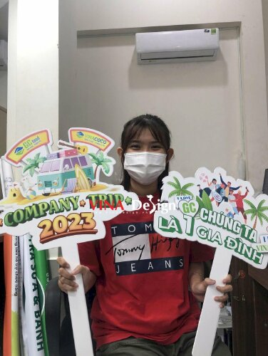 In hashtag công ty vui nhộn, hashtag cầm tay Company trip - VND352