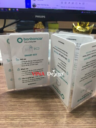 In tem PP dán thẻ từ làm thẻ Smart Key cho dịch vụ thuê xe thông minh - VND944