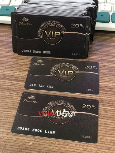 In VIP Card cho thương hiệu đông trùng hạ thảo gửi tặng khách hàng thân thiết - VND979