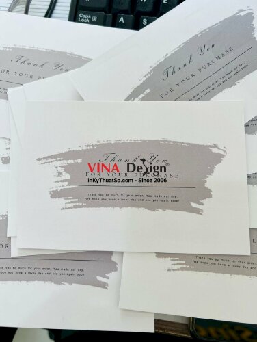 In card cảm ơn Thank You Card - VND56