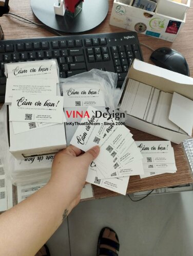 In card cảm ơn khách hàng - VND91