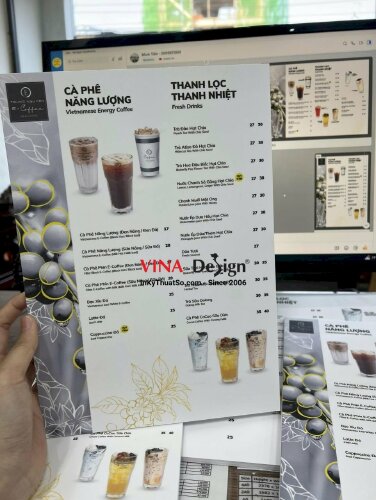 In menu cafe Trung Nguyên E-Coffee - VND313