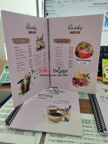 In menu quán ăn Việt ở Mỹ hàng gửi đi nước ngoài - VND147