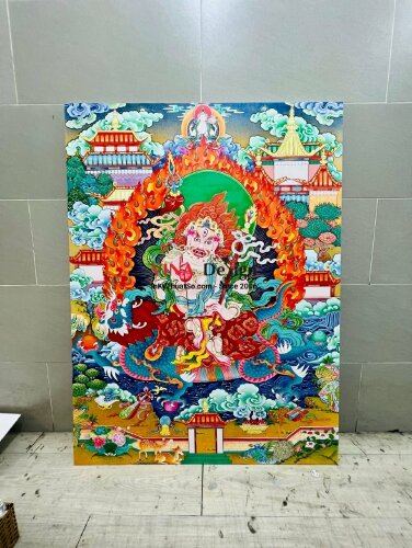 In tranh Phật Giáo, in formex tranh Vajrasattva Đức Kim Cương Tát Đỏa Dorje Sempa - VND409