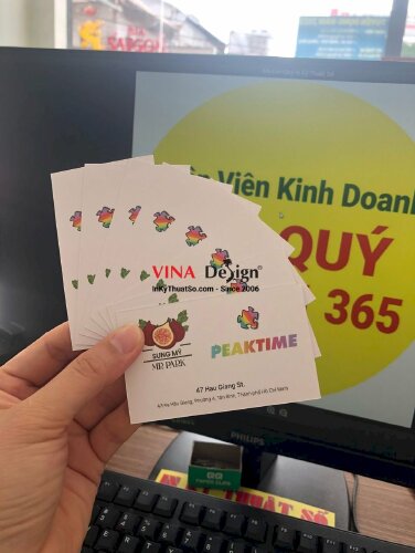 In name card offset song ngữ Việt - Hàn - VND79
