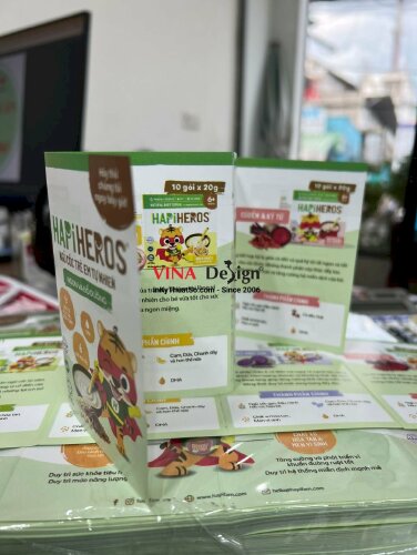 In tờ rơi gấp 4, brochure gấp 4 - VND32