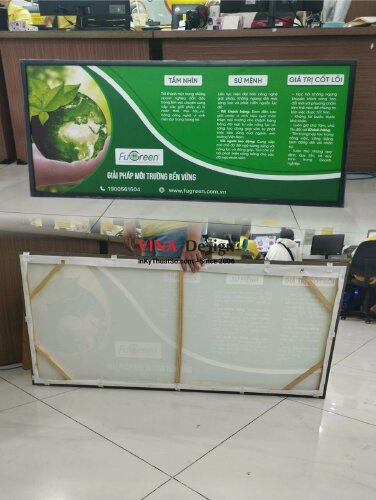 In tranh văn phòng Tầm nhìn - Sứ mệnh - Giá trị cốt lõi - VND29