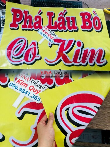 In banner quảng cáo quán phá lấu bò - VND177