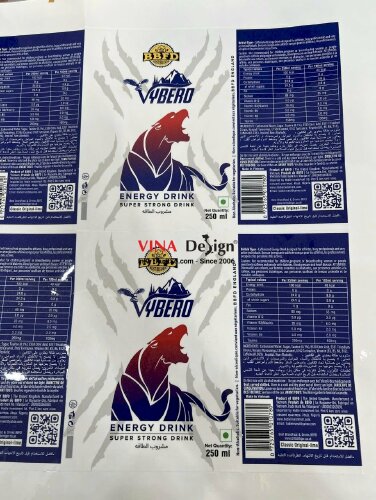 In tem nhãn decal giấy số lượng ít - VND127