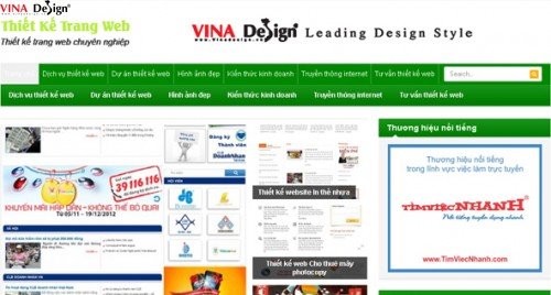 Thiết kế trang web - Thietketrangweb.vn