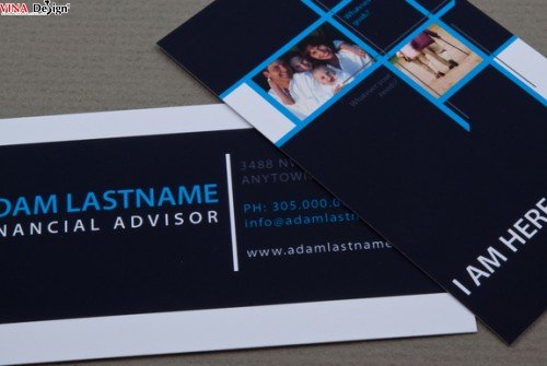 Làm namecard