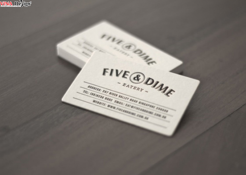 Nhận diện thương hiệu công ty Five & Dime