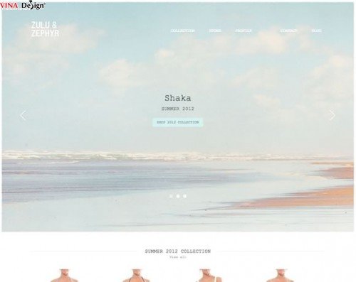 tone màu trắng trong thiết kế web