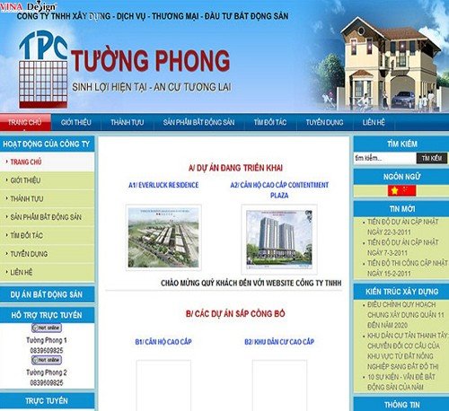 Công ty bất động sản Tường Phong 