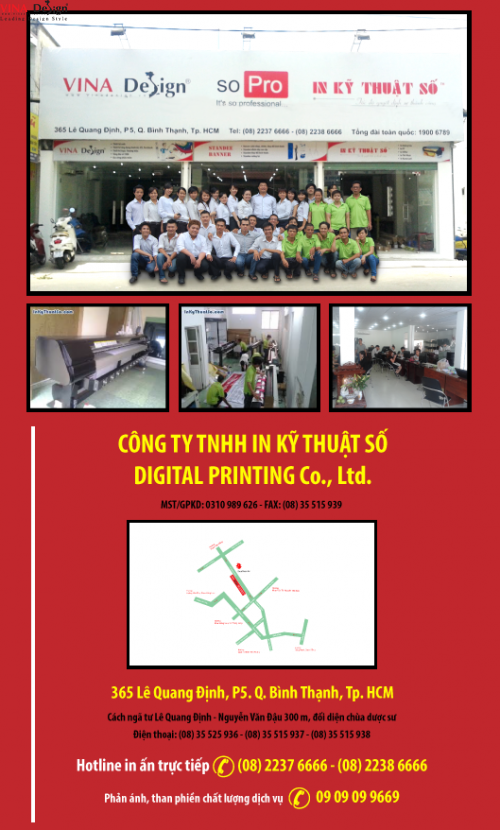Lien he Cong ty TNHH In Ky Thuat So - Digital Printing 