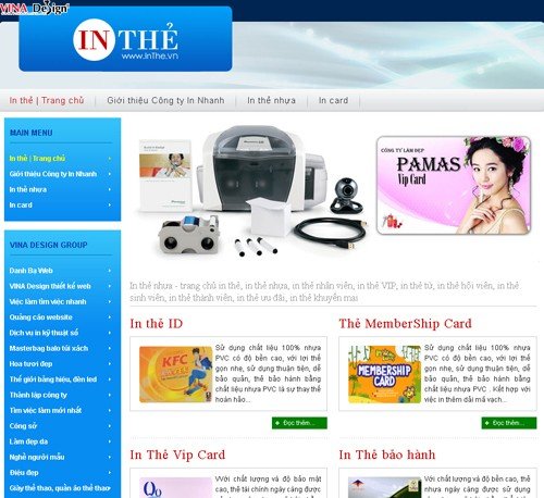 In thẻ, in thẻ nhanh, công ty in nhanh