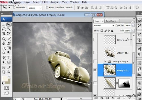 Làm poster với hiệu ứng bắt mắt 11
