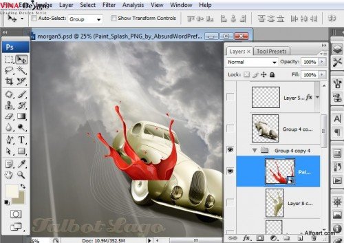 Làm poster với hiệu ứng bắt mắt 15