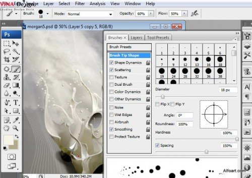 Làm poster với hiệu ứng bắt mắt 30