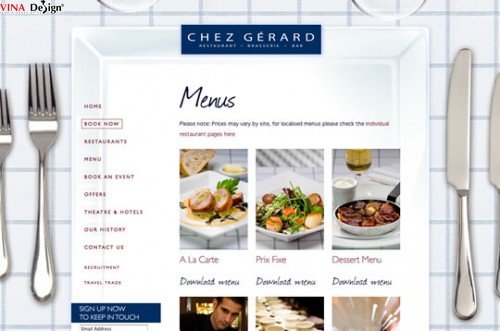 website nha hang