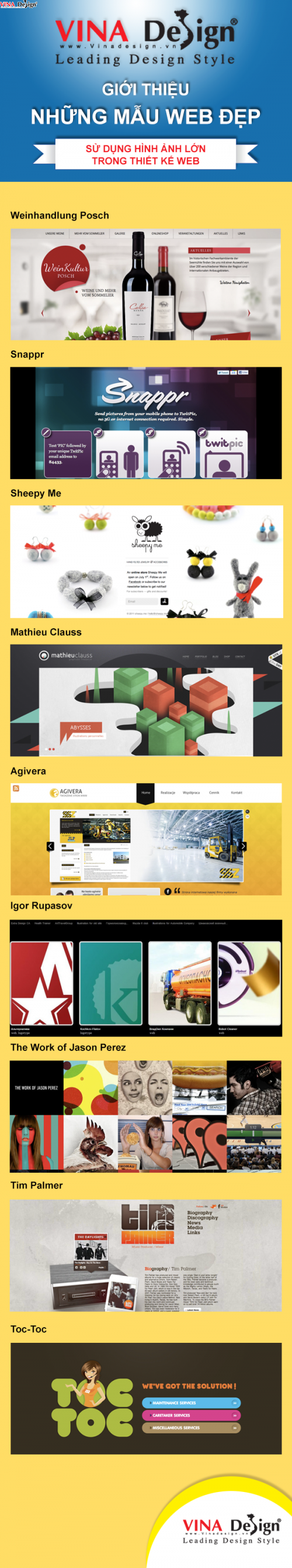 Sử dụng hình ảnh lớn trong thiết kế web