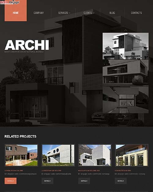 Trang web kiến trúc