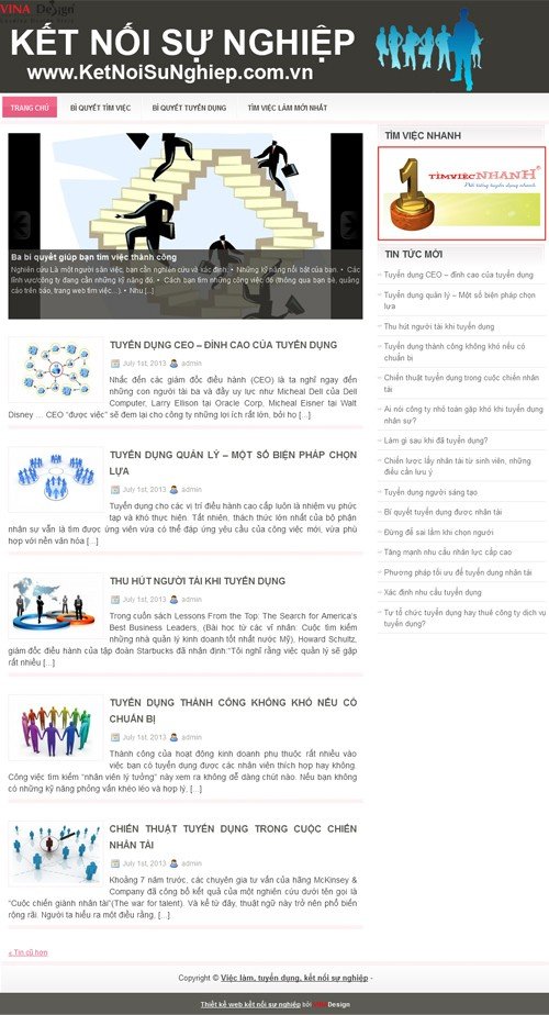 Kết nối sự nghiệp, tìm kiếm việc làm