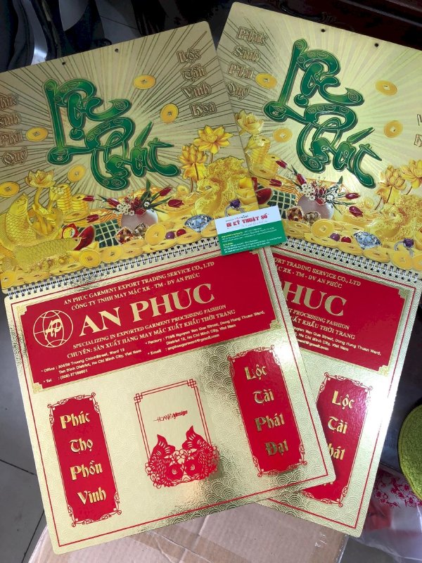 Công ty in lịch Tết giá rẻ tại TPHCM - nhận thiết kế & in lịch Tết theo chủ đề với đa dạng sản phẩm