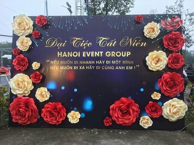 Kích thước backdrop ngoài trời