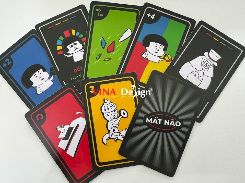 In board game thẻ bài, thẻ game theo yêu cầu - VND96