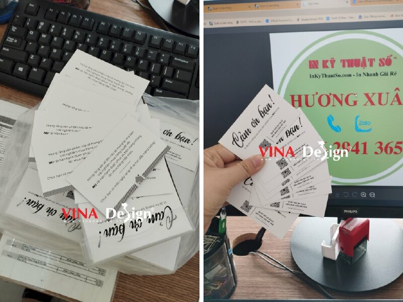 In card cảm ơn khách hàng - VND91