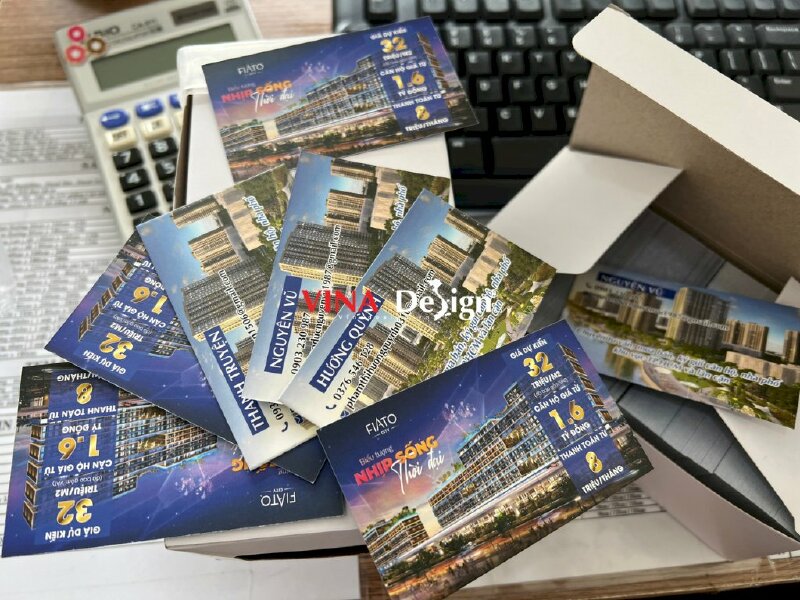 In card visit môi giới nhà đất bất động sản - VND95