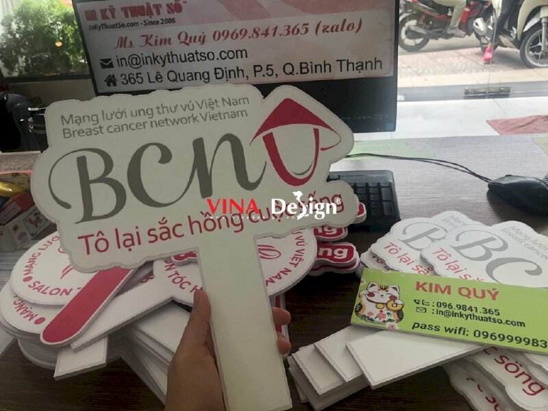 In hashtag cầm tay sự kiện donate quyên góp tóc BCNV - VND100