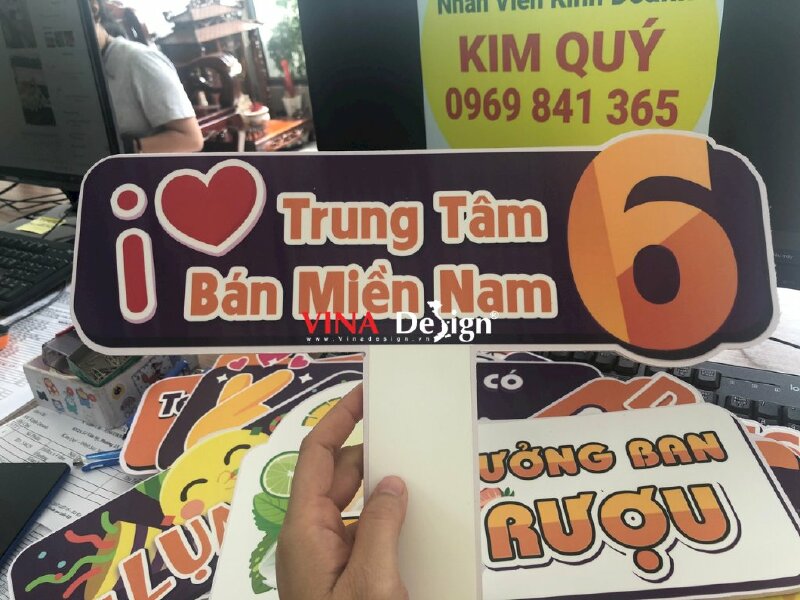 In hashtag cầm tay sự kiện tiệc công ty - VND26