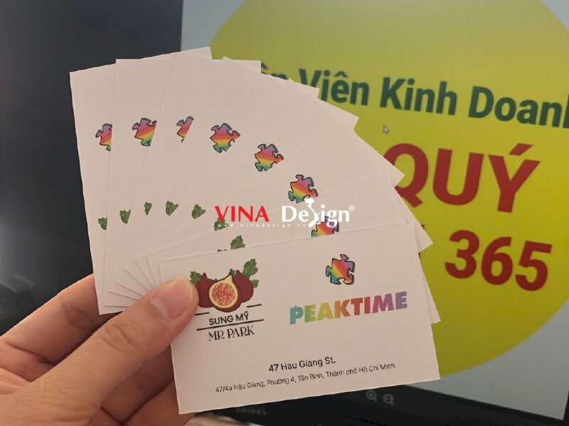 In name card offset song ngữ Việt - Hàn - VND79