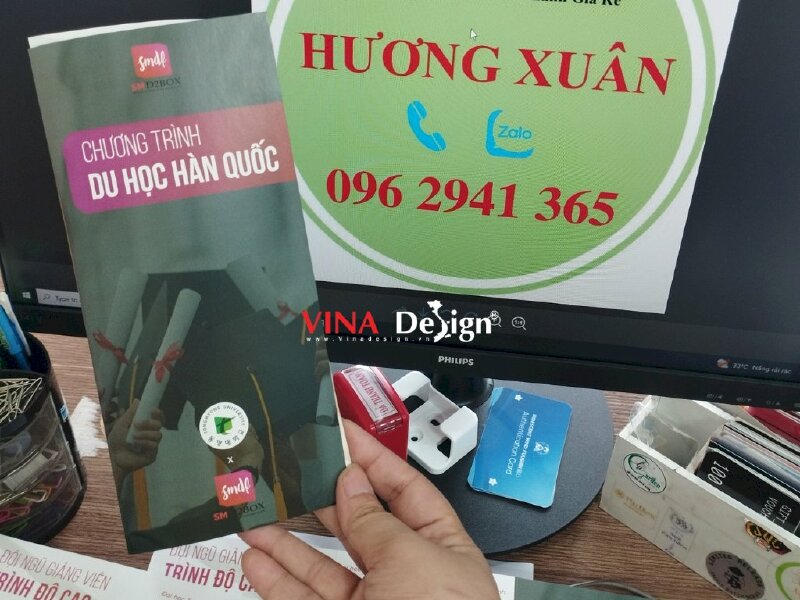 In tờ rơi du học - VND24