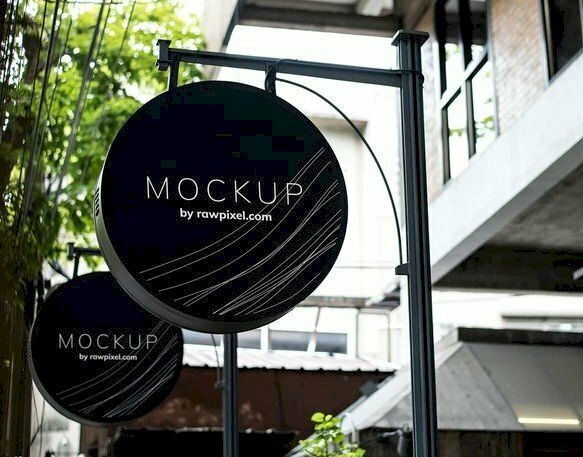 Kích thước bảng hiệu tròn