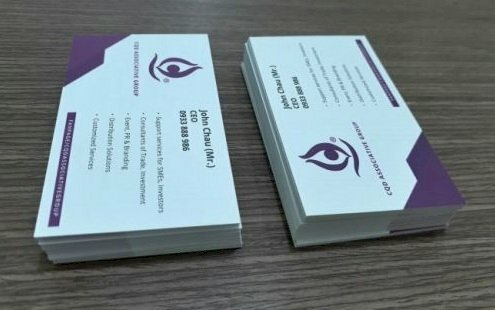 Kích thước card visit pixel