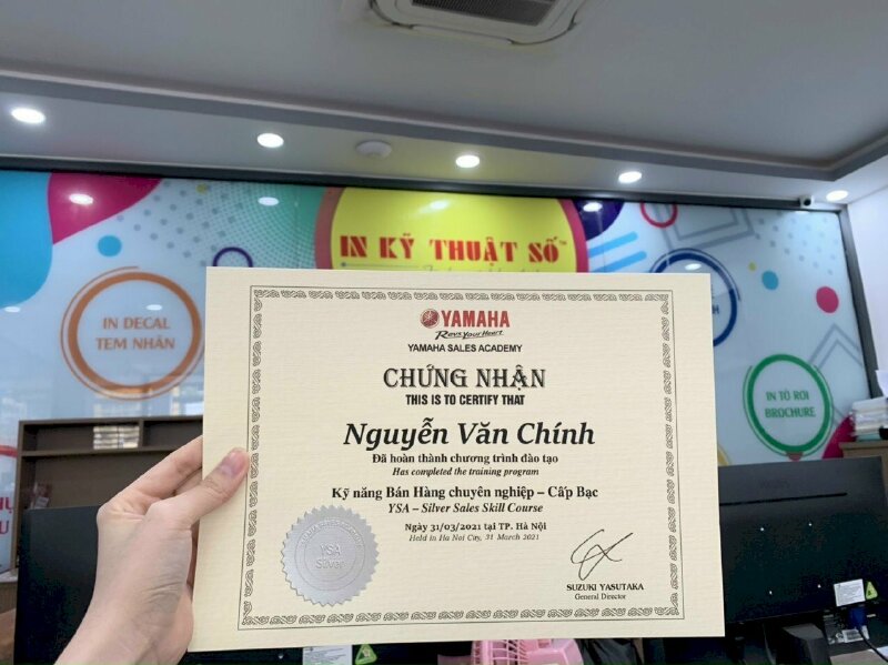 Kích thước giấy khen trong các cơ sở giáo dục, trường học khác